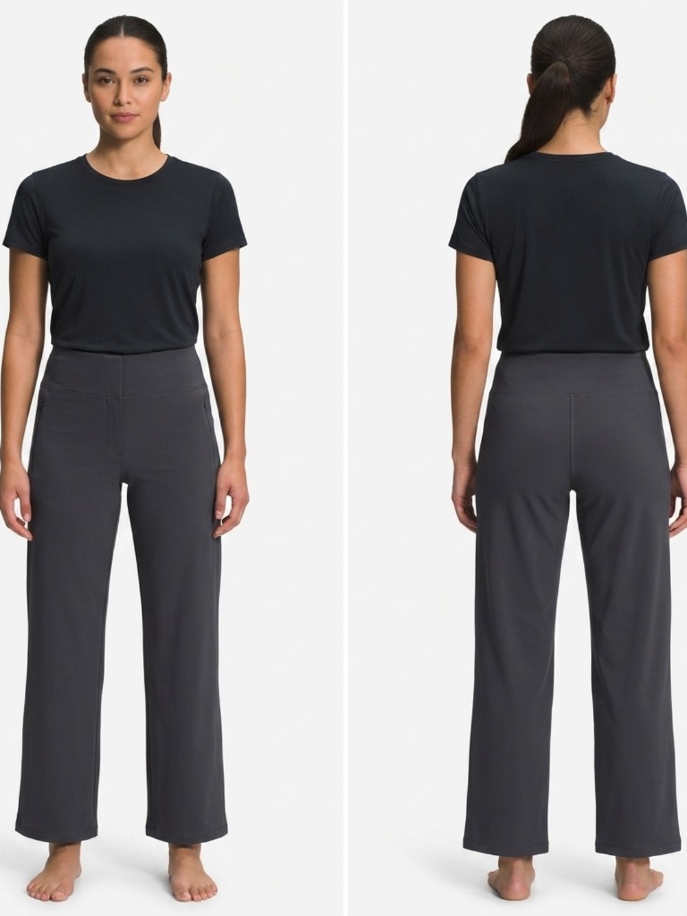 The North Face Women’s Straight-Leg Pants in Charcoal